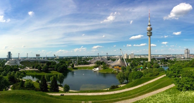 Olympiapark and BMW in Munich